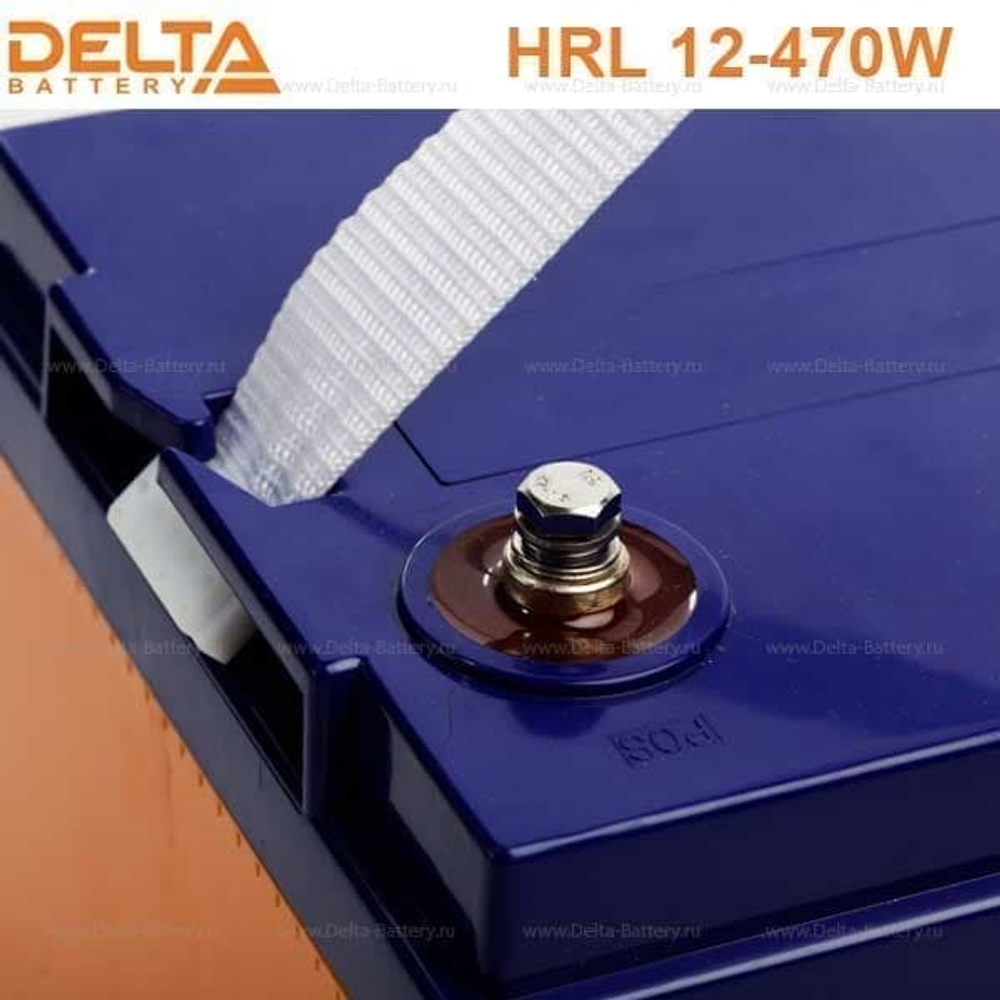 Аккумуляторная батарея Delta HRL 12-470W (12V / 100Ah)