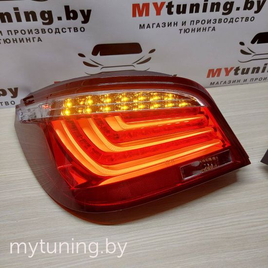 Задние фонари для BMW 5 E60 LCI (07-10) LED красные светлые