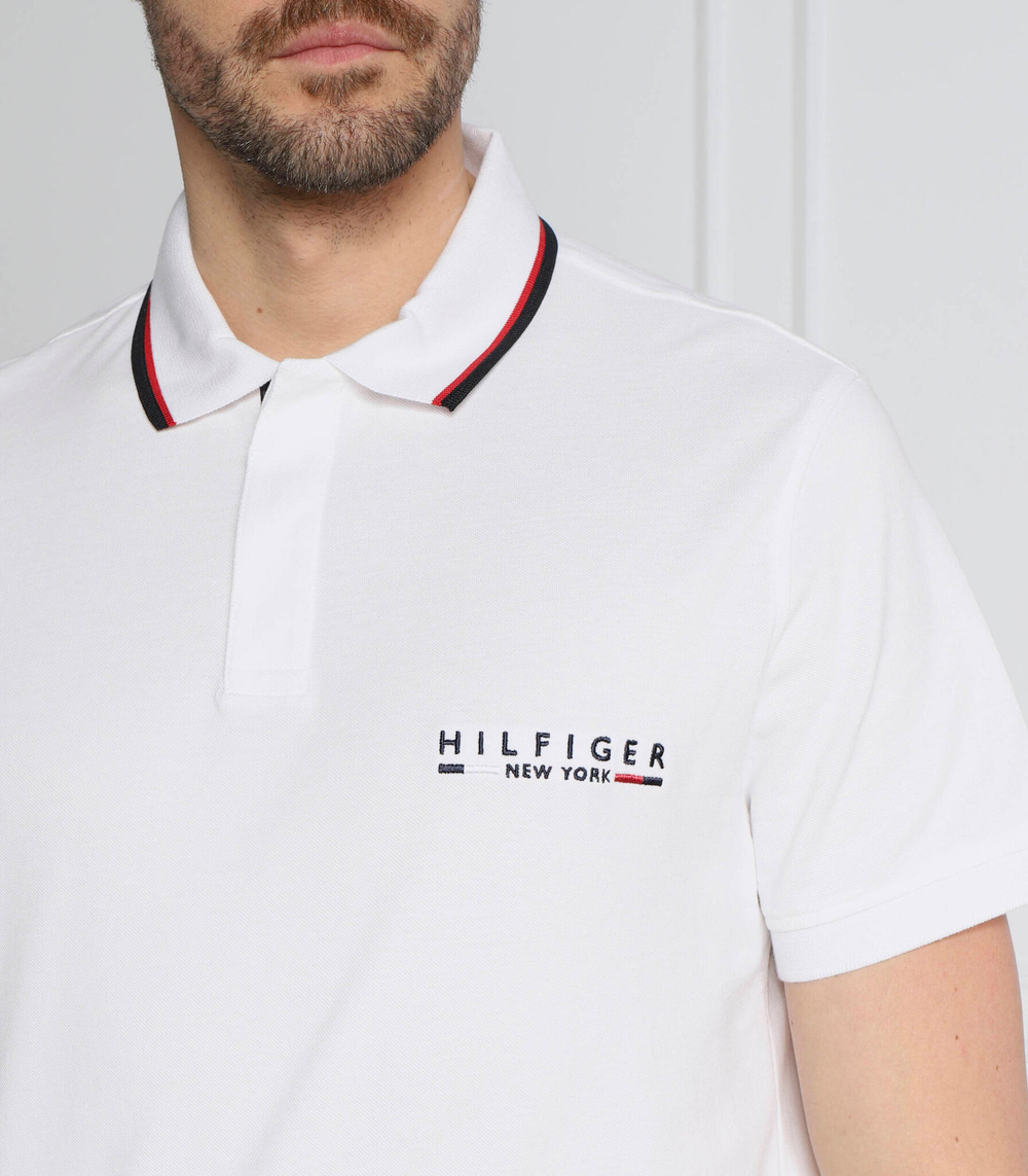 поло brand love logo reg поло Tommy Hilfiger - белый(MW0MW29525)