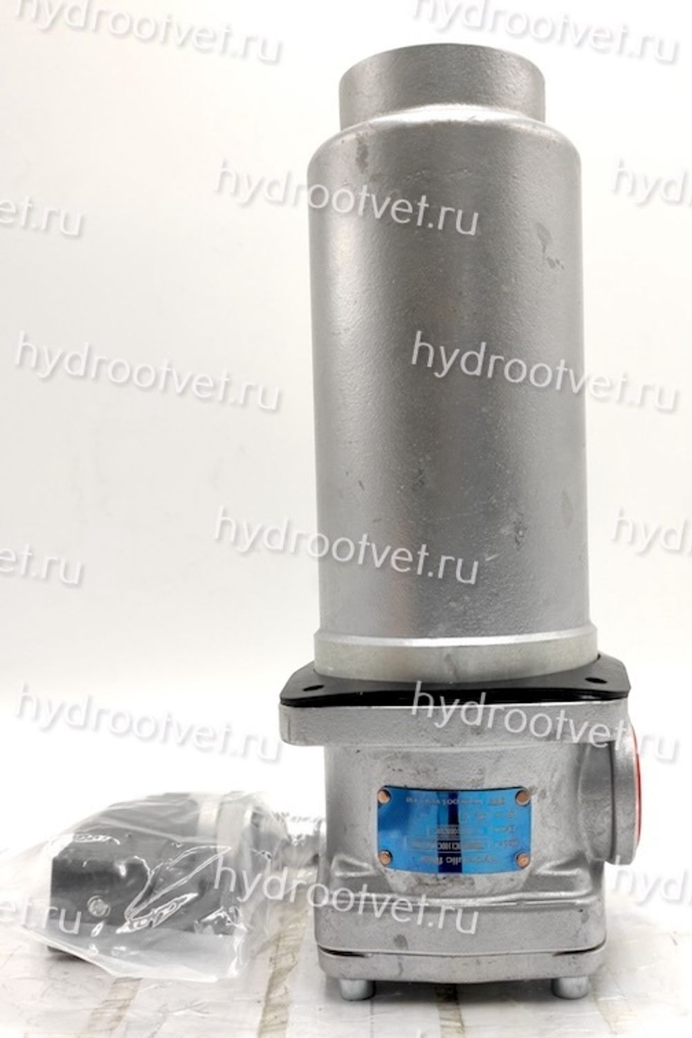 WKRFBN/HC110DC10B1.X AL - Сливной фильтр гидравлический одинарный модели RF с алюминиевым корпусом тонкость фильтрации 10 мкм, типоразмер 110, вид присоединения: резьба G3/4, материал корпуса - алюминий, рабочее давление до 25 бар, визуальный индикатор загрязнения