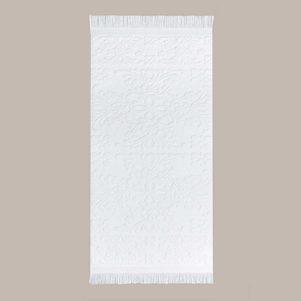 Полотенце 30х50 Arya home Isabel Soft белое