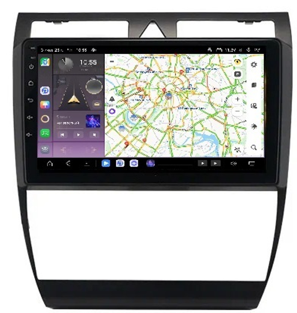 Магнитола для Audi A6 2001-2004 - Carmedia OL-9969 QLed, Android 13, TS20, CarPlay, SIM-слот