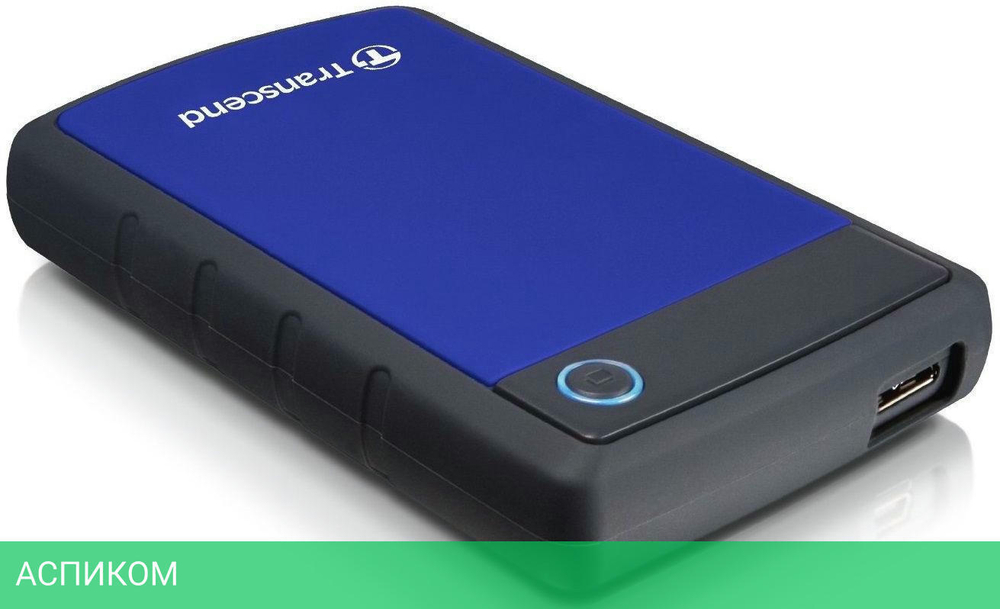 Внешний накопитель Transcend StoreJet 25H3B 2TB синий (TS2TSJ25H3B)