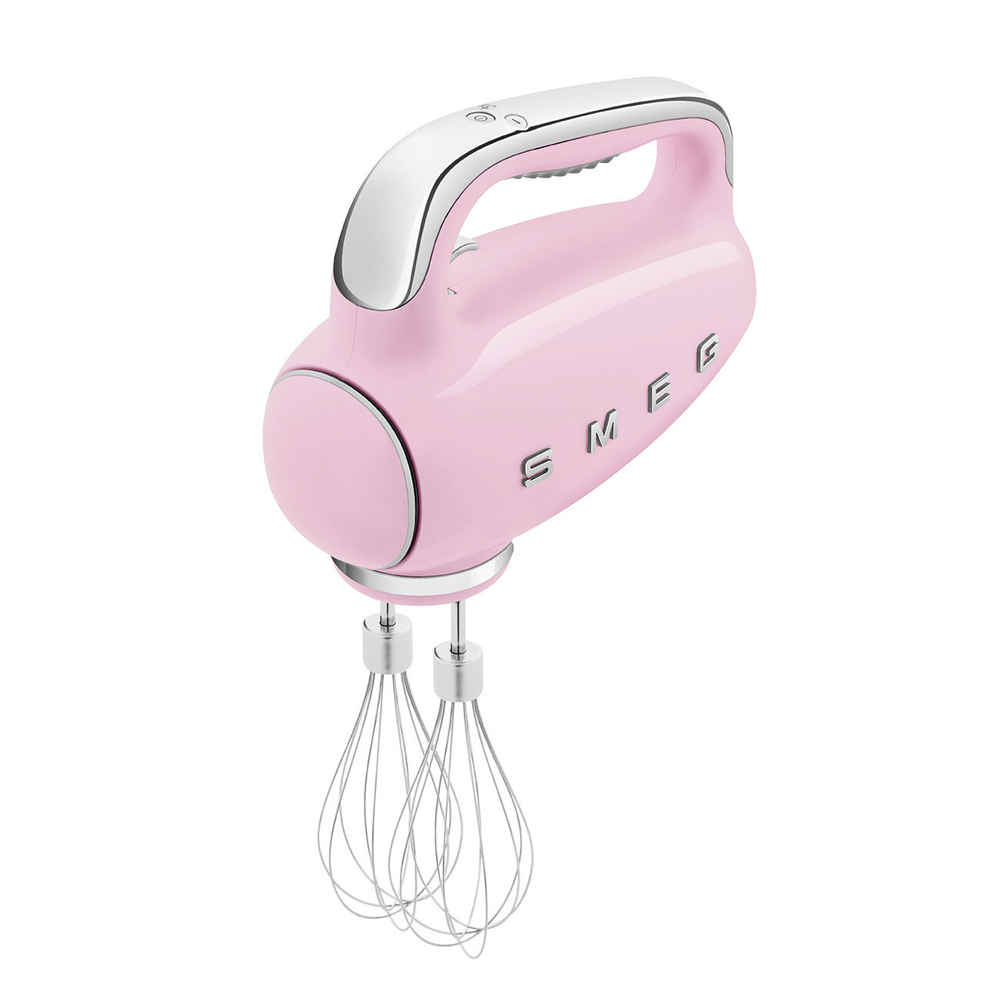 Миксер Smeg HMF01PKEU, розовый