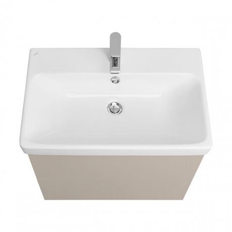 Тумба Юнит 70 капучино, Раковина Адриана 70