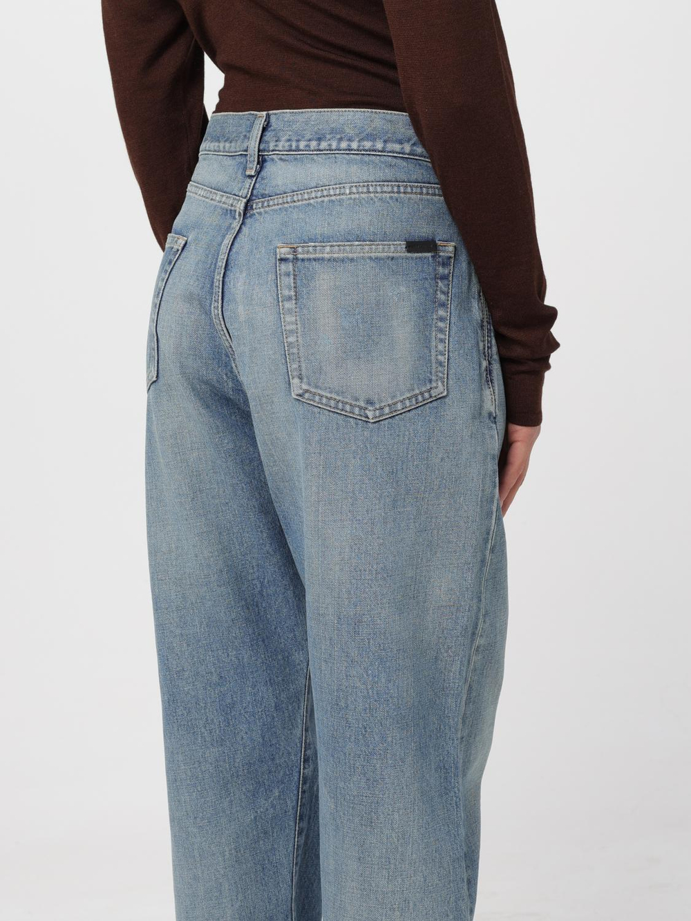 Джинсы SAINT LAURENT