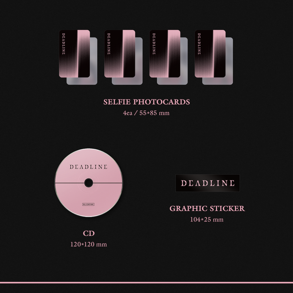 Альбом BLACKPINK 3rd MINI ALBUM [DEADLINE] (предзаказ от KTOWN4U)