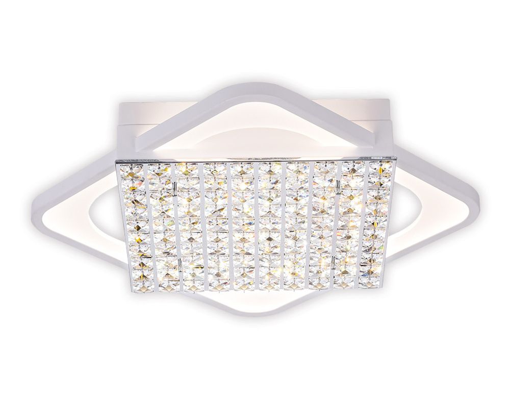 Ambrella Управляемый светодиодный светильник с хрусталем Ice FA125