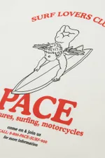 Лонгслив Miracle Apparel Surf Lovers Club молочный