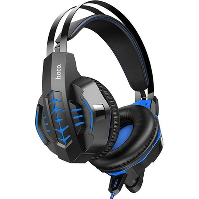 Наушники игровые W102 Cool tour gaming headphones (blue)