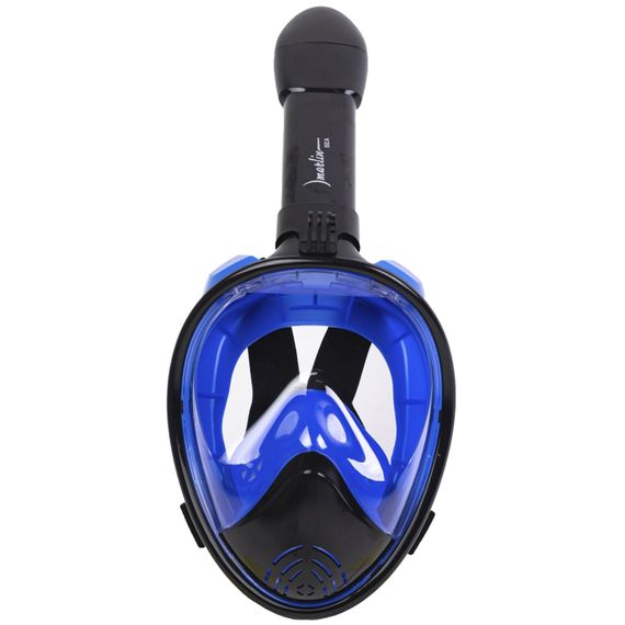 Полнолицевая маска Marlin Sea черный/темно-синий