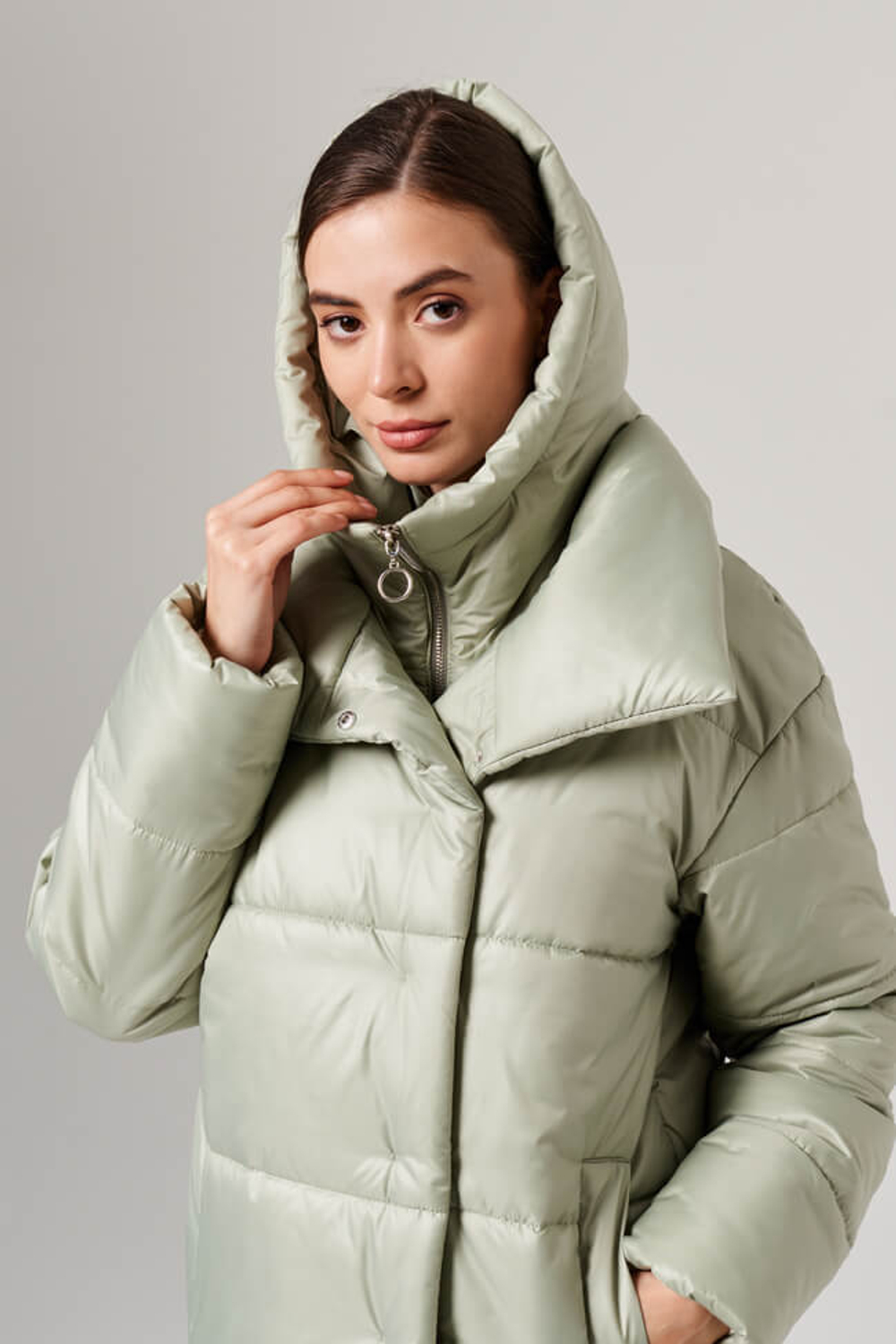 0110 Куртка женская (полынь)