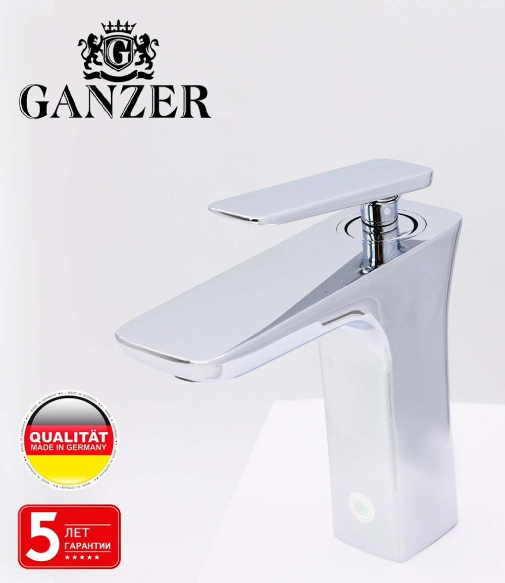 51011 Смеситель для умывальника  GANZER  (10/1шт)