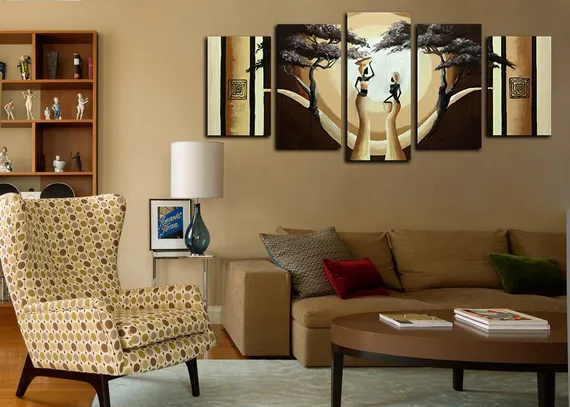 Модульная картина "Искусственный модернизм"