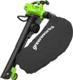 Воздуходувка-пылесос аккумуляторная GREENWORKS 2409307 60V, бесщеточная, без АКБ и ЗУ