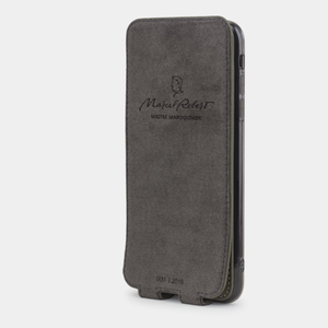 Чехол для iPhone XS Max из натуральной кожи теленка, зеленого цвета