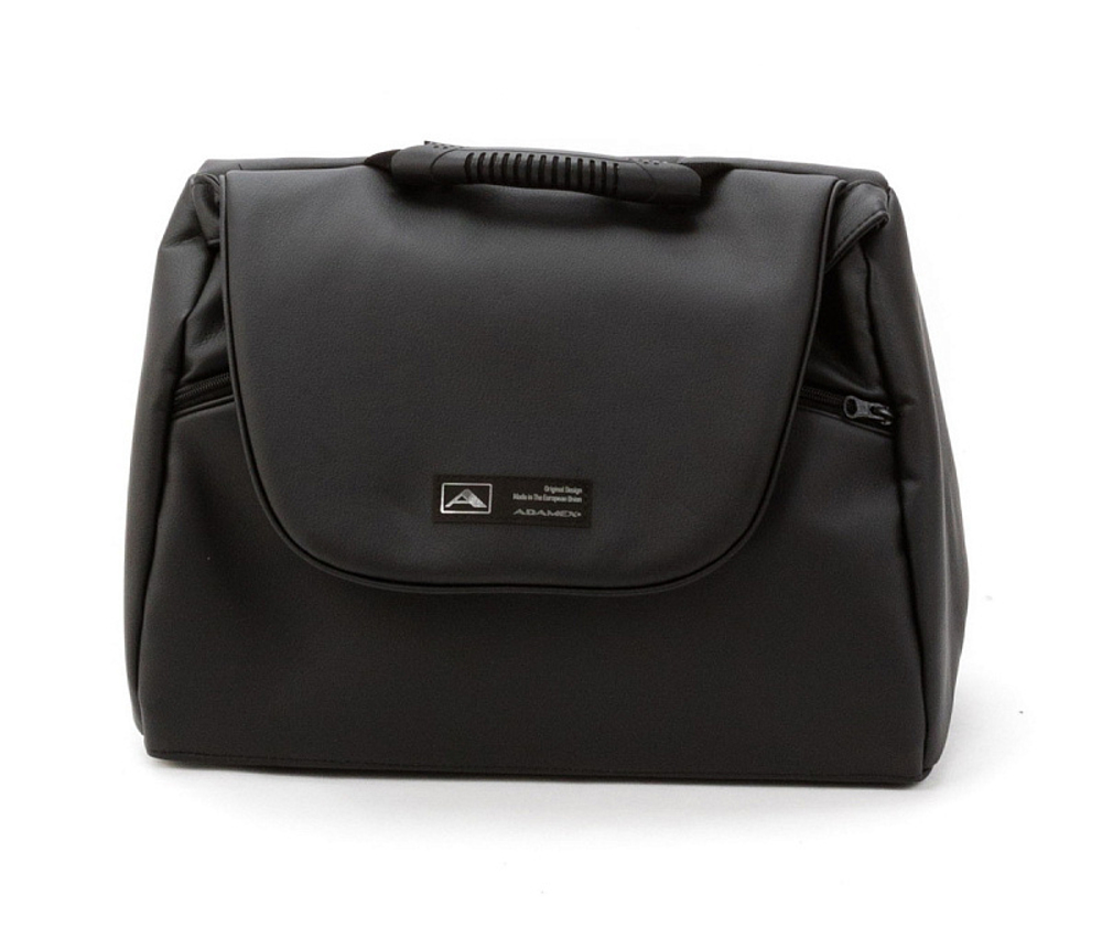 Детская коляска Adamex Nola Deluxe 2 в 1 N-SD112 (ГОЛУБАЯ КОЖА + ЧЕРН.КОЖА)