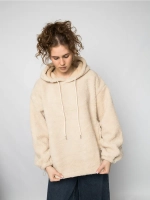 Толстовка плюшевая с капюшоном