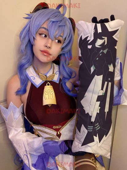 Мини дакимакура Мисс Циркуль Бумажное образование арт. M1153, 60х20 см