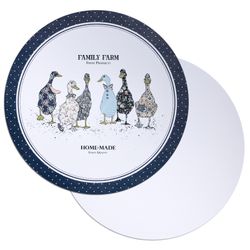 НАБОР ПОДСТАНОВОЧНЫХ САЛФЕТОК "FAMILY FARM" ИЗ 4 ШТ., ДИАМЕТР=38 СМ