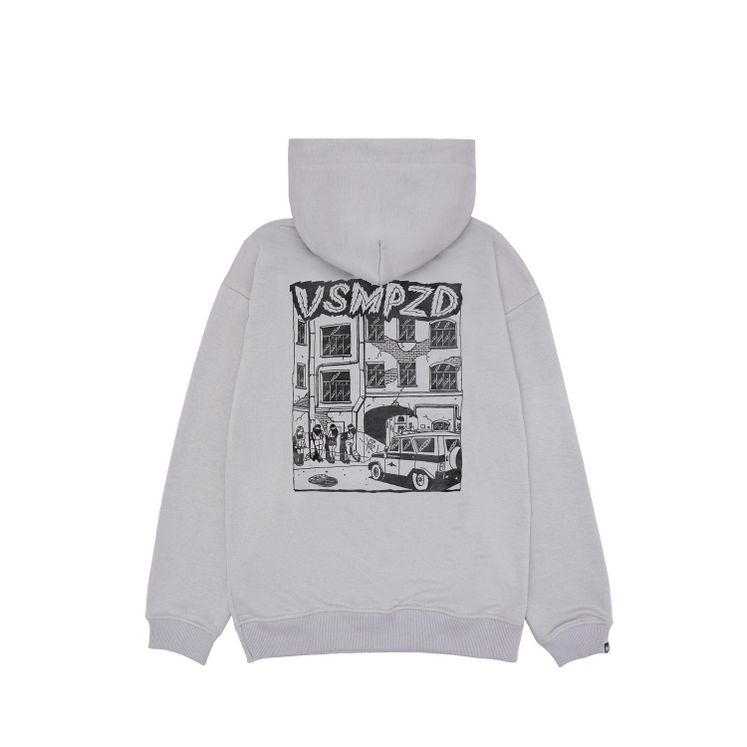 Худи HOOK Преступление, серый