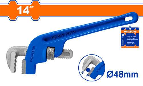 Ключ трубный 350 мм, 48 мм (6/12) WADFOW WPW6114