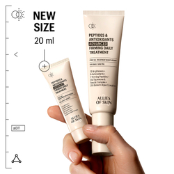 ALLIES OF SKIN Peptides & Antioxidants Advanced Firming Daily Treatment Усиленный укрепляющий пептидный крем с антиоксидантами, 20 мл