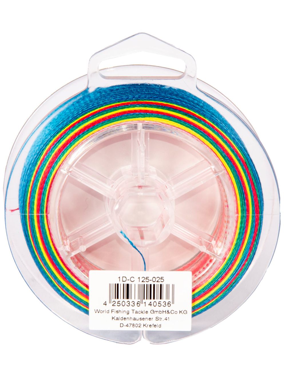Леска плетёная WFT KG ROUND DYNAMIX Multicolor 300 м, 0.25 мм