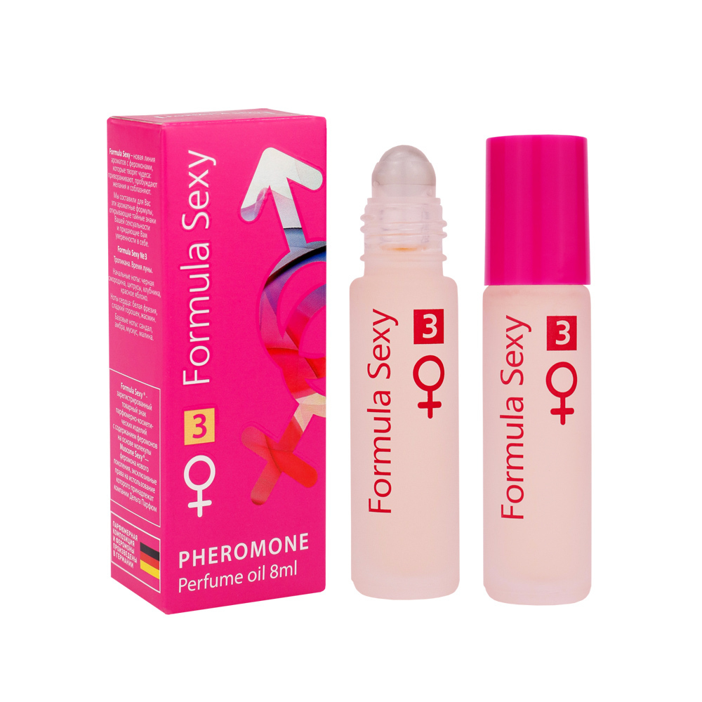 Парфюмерное масло с феромонами Formula Sexy №3 (Формула Секси №3) – 8ml for women