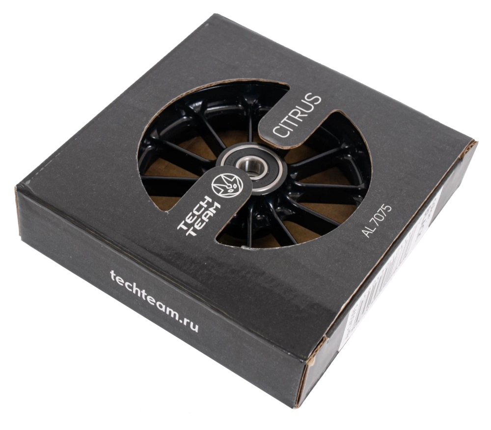 Колеса Tech Team 110мм Citrus (черный / black)