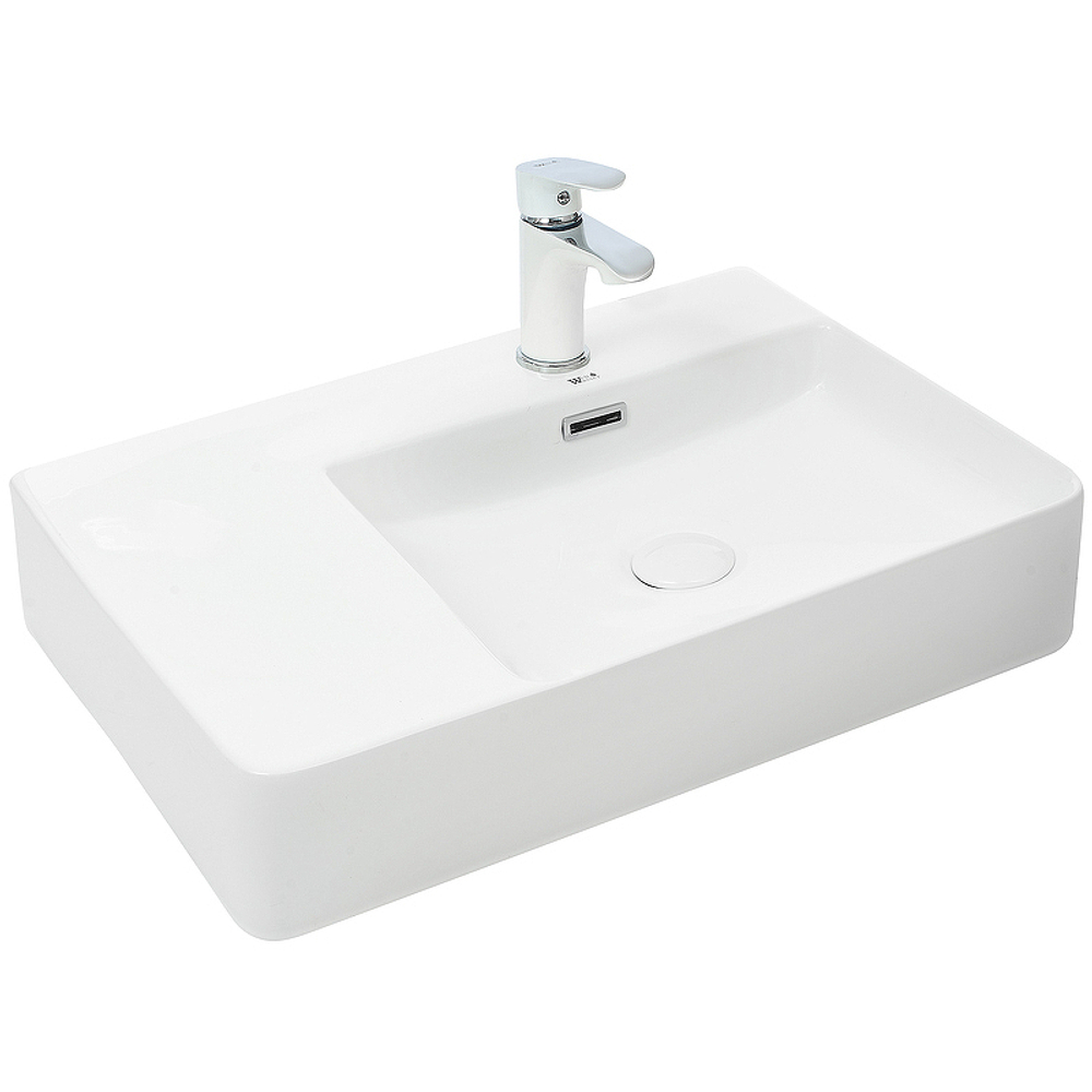 Раковина WeltWasser Elbach 2223 R 60 10000004572 Белый глянец