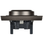 BRITE Розетка 2-местная с заземлением без защитных шторок 16А в сборе РС12-3-БрТБ темная бронза IEK