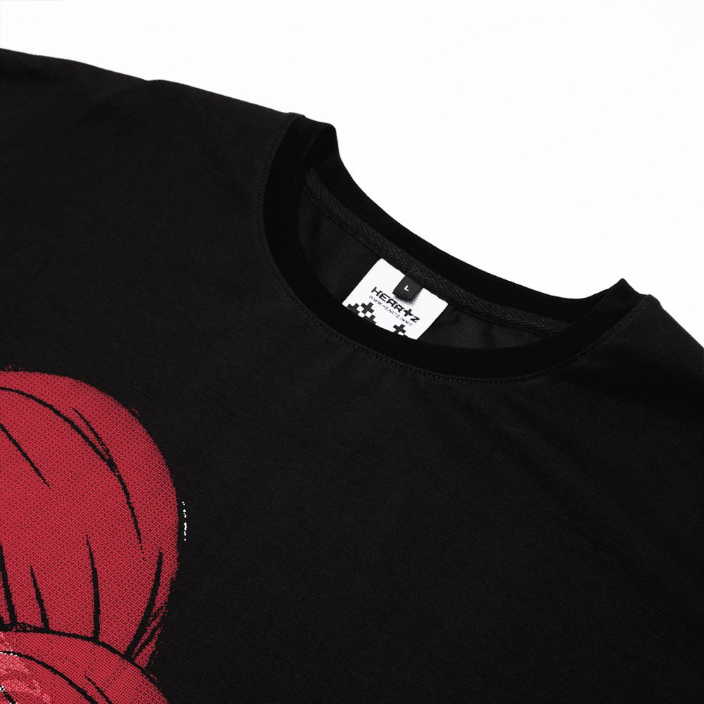 Футболка Heartz Doppelganger of Doppelganger Kimono черная