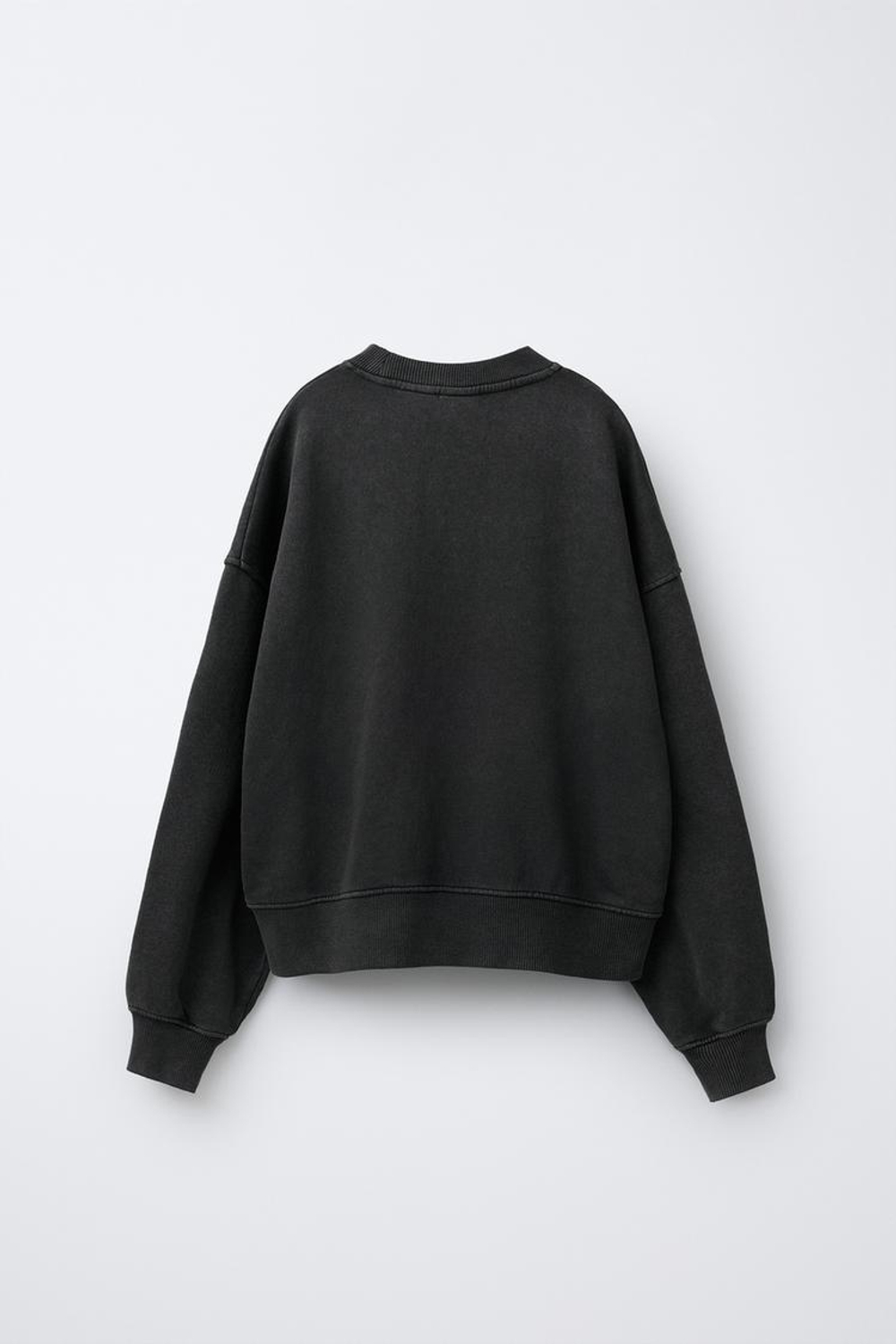 ZARA ТОЛСТОВКА С ЭФФЕКТОМ ПОТЕРТОСТИ MICKEY MOUSE © DISNEY, АНТРАЦИТОВО-СЕРЫЙ