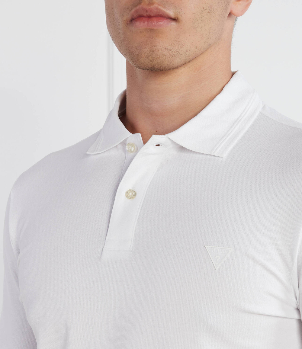 Поло LYLE SS GUESS - белый(M3YP60 K7O64)