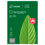 Бумага Илим "Стандарт" А4, Марка С, 500л.