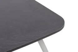 "Верона" журнальный стол из HPL 120х65, H40, каркас светло-серый (RA L7035) муар, цвет столешницы "серый гранит"