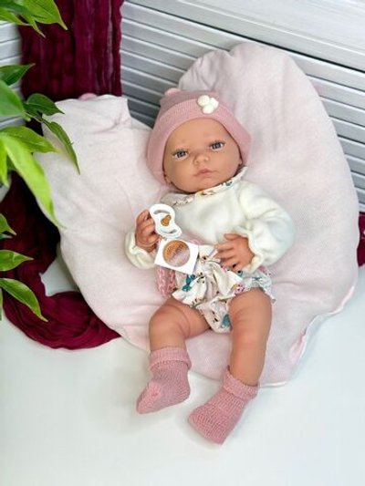 Кукла Реборн BERJUAN виниловая 45см Newborn (8123)