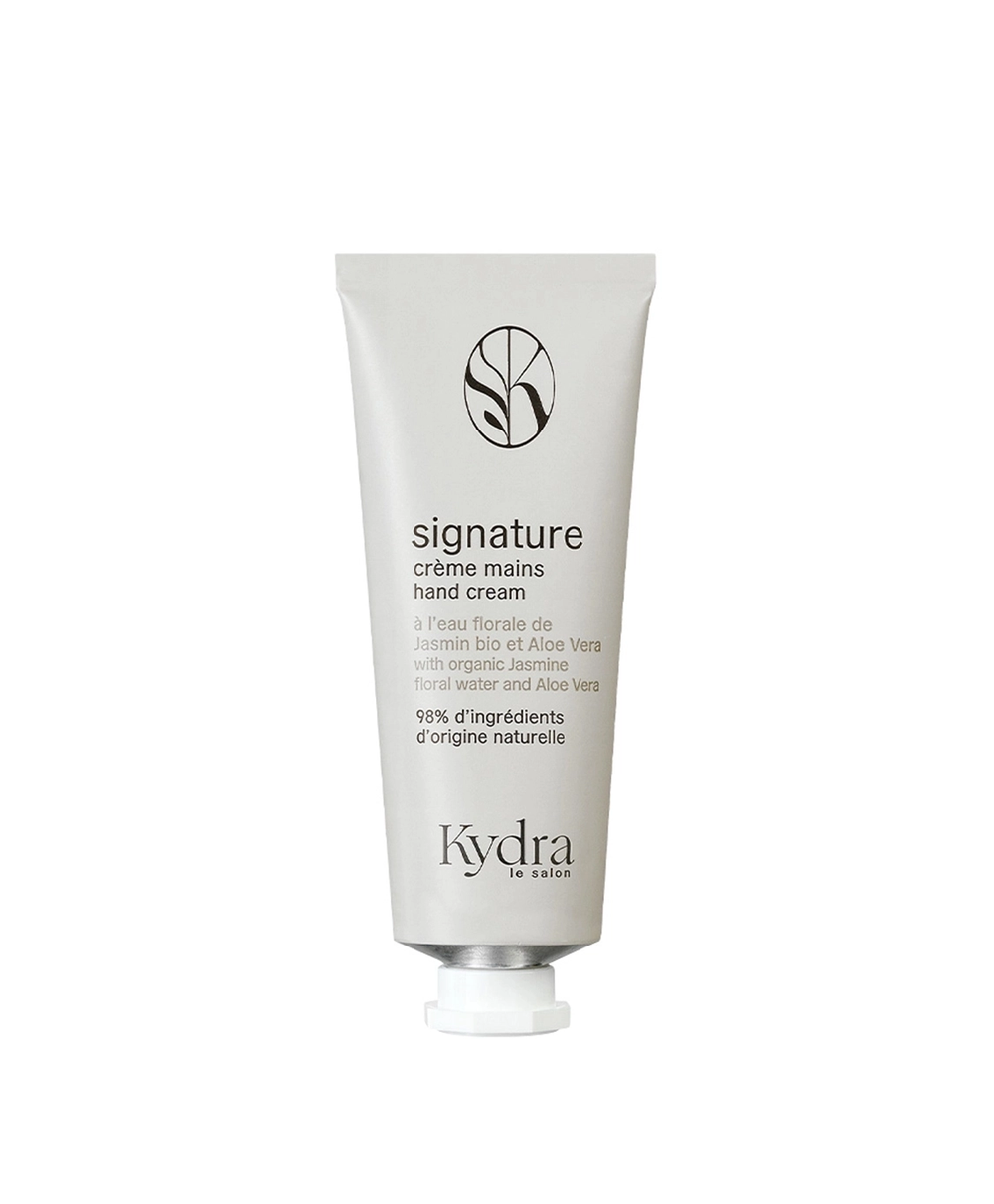 Signature hand cream with organic jasmine floral water and aloe vera/Увлажняющий крем для рук с органической жасминовой цветочной водой и алоэ вера, 50 мл