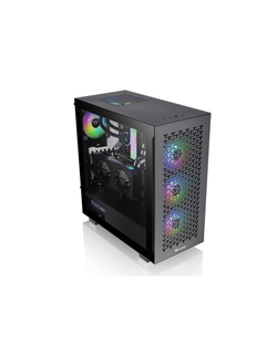 Корпус для компьютера Корпус Thermaltake V350 TG ARGB AIR черный без БП ATX 3x120mm 3x140mm 2xUSB3.0 audio bott PSU
