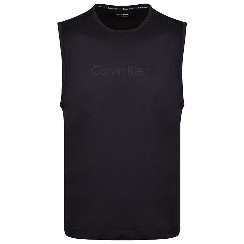 Мужская теннисная футболка Calvin Klein WO - Tank - black beauty