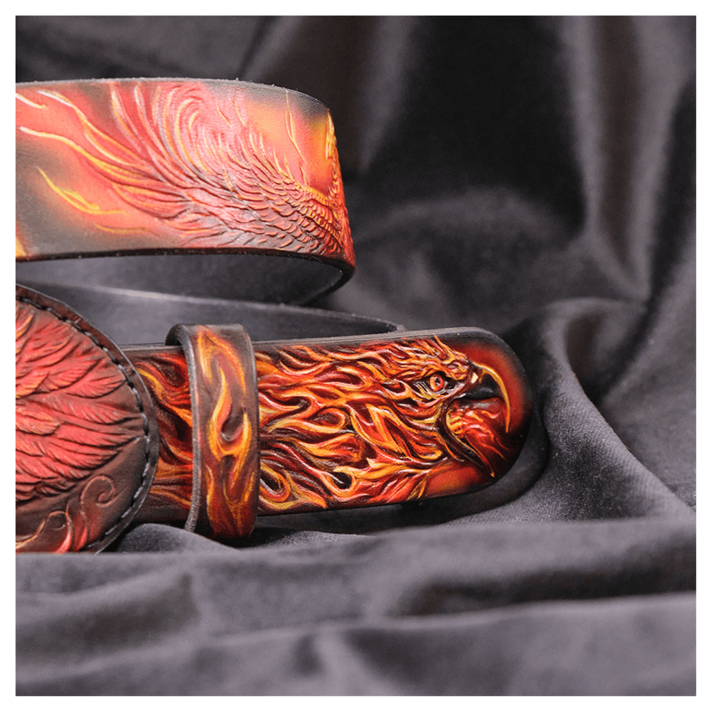 Кожаный ремень «Феникс»