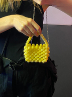 BYSASHAZEMLYA bag in yellow