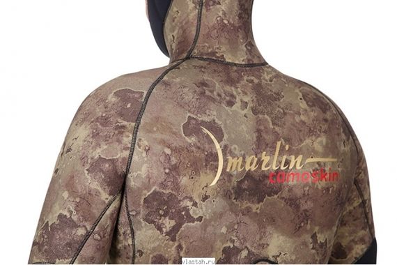 Гидрокостюм Marlin Camoskin Oliva 9 мм куртка