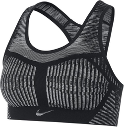 Теннисный бюстгальтер Nike FE/NOM Flyknit Bra W - Gray