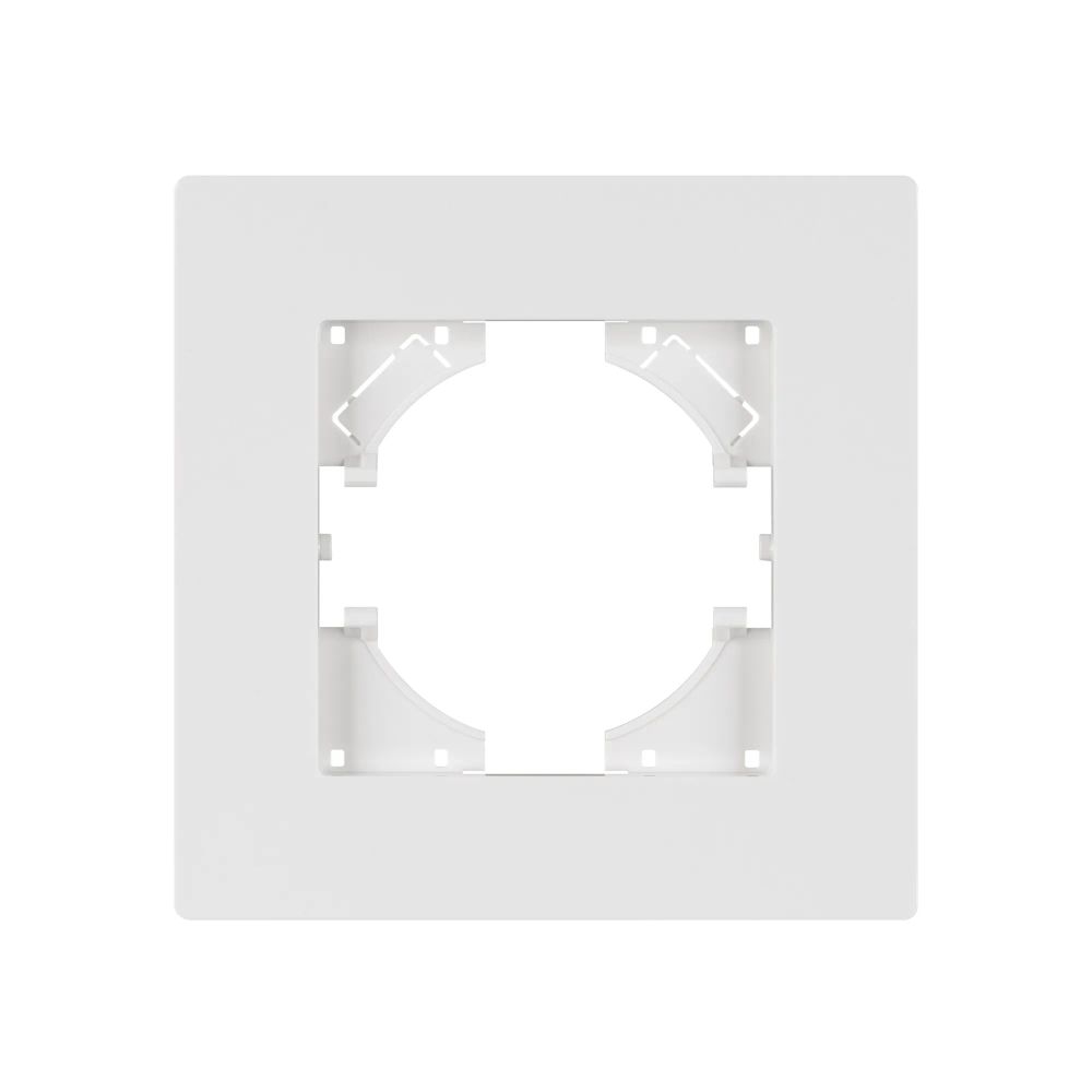 Рамка пластиковая FRM-PERIO-PL-1-WH (Arlight, -) 049688
