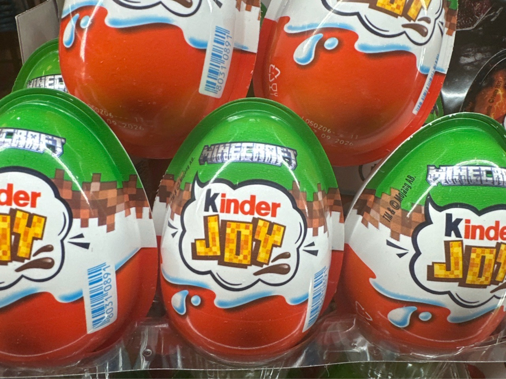 Киндер Джой Minecraft