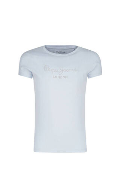 футболка nuria Pepe Jeans London - голубой(PG502460)