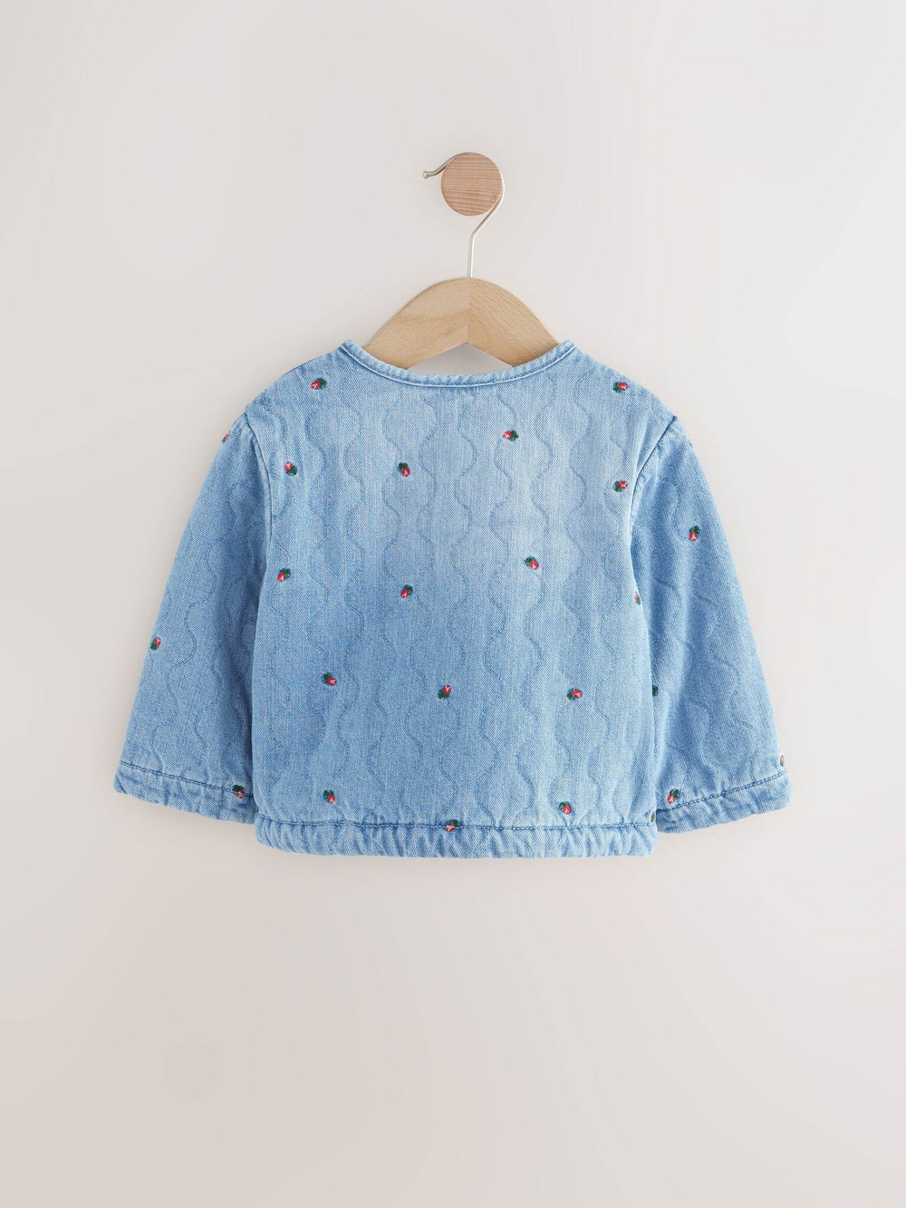 Куртка стеганая для девочки Next E25-109, Синий