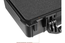 KRAFTOOL PANZER-10, 270 х 240 х 170 мм, (10″), IP55, ударопрочный пластиковый ящик (38251-10)
